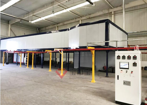Kalite Otomatik Toz Boya Kaplama Makinesi Boyama Ekipmanları Kaplama Hattı Fabrika