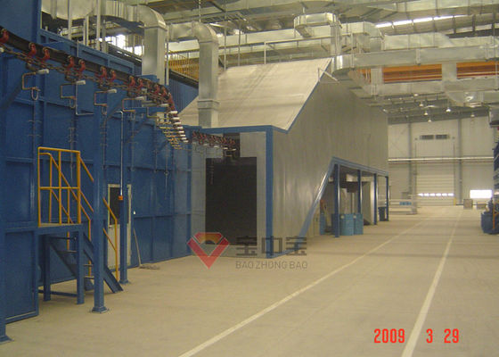 Kalite Ağır Makine Boyama Hattında Tahrikli Pişirme Fırını Fabrika