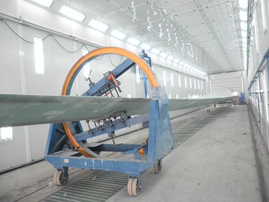 Kalite Rüzgar Türbini Kuleleri Boya Kabini Büyük Rüzgar Enerjisi Bıçak Boya Odası Fabrika