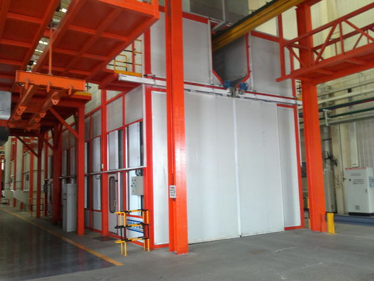 Kalite Yuanda Grubu Ekipmanları İçin Ağır Makine Boya Kabini Boya Kabini Üstü Açık Fabrika