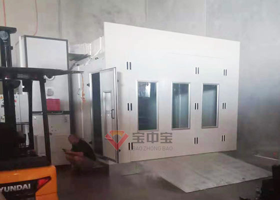 Kalite Otomatik Boya Püskürtme Odası AU / NZS Dışında Işık Kutulu Standart Püskürtme Kabini Fabrika