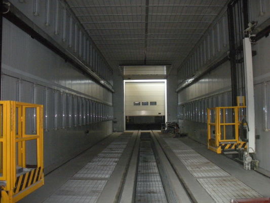 Kalite Otobüs / Kamyon / Tren Boya Kabini Boya Yardımcı Ekipmanları için Taşınabilir 3D Kaldırma Platformu Fabrika