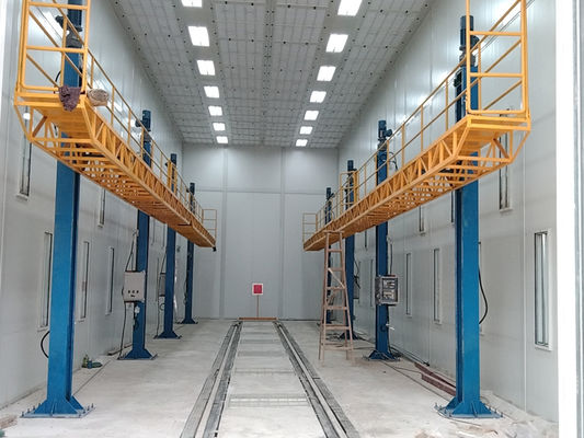 Kalite Post Stil Kaldırma Woking Platformu Zımpara Odası Boyama Kabini İçin Yardımcı Ekipman Fabrika