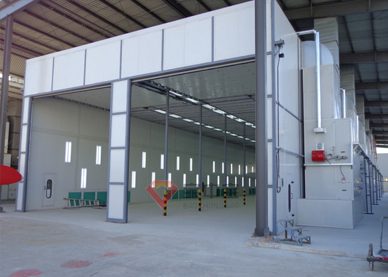 Rüzgar Türbini Kule Boyama Üretimi Rüzgar Enerjisi Bıçakları Boyama Hattı