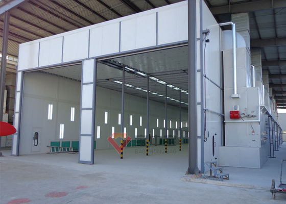 Kalite Rüzgar Türbini Kule Boyama Üretimi Rüzgar Enerjisi Bıçakları Boyama Hattı Fabrika
