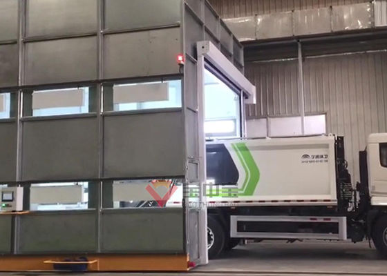 Kalite Uzun İş Parçası Boyama Odası Hareketli Ekipmanlar İçin Akıllı Tasarım Hareketli Boya Odası Fabrika