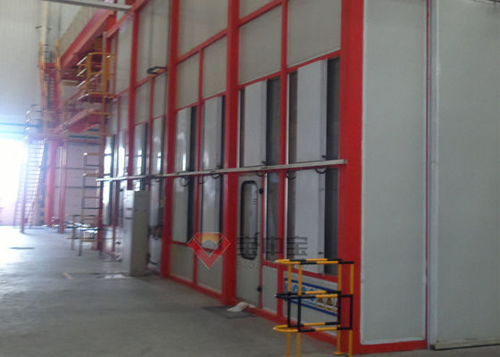 Kalite XCMG Ağır Makine Fabrikasında Ağır Makine Boya Hattı İçin Otomatik Püskürtme Hattı Fabrika