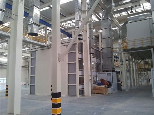 Kalite Sanayi Üretimi Otomatik Sıvı Boya Kabini Fabrika