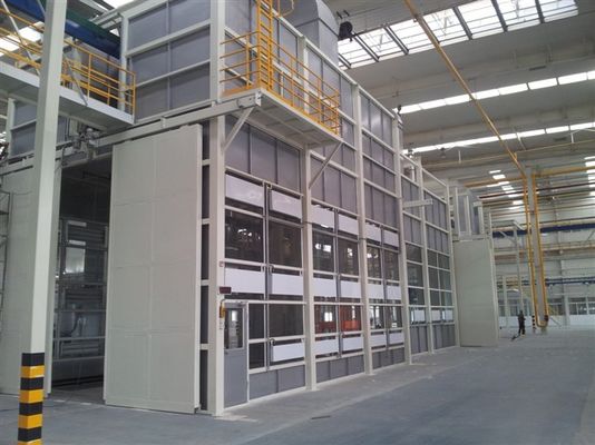 Kalite Güçlü Üst Fanlı Demir Substrat 2.5m Min Boyama Üretim Hattı Fabrika