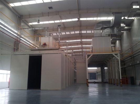Kalite Verhicle Parça Fabrikası İçin Ağır Makine Boya Kabini Fabrika